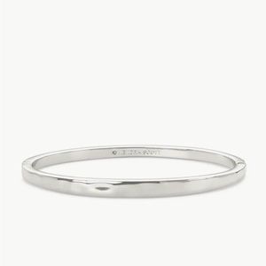 Silver Kendra Scott Zorte Bangle Bracelet